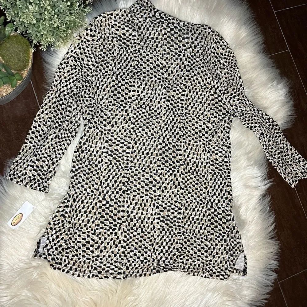 Talbots button up blouse sz 10 - Picture 4 of 6